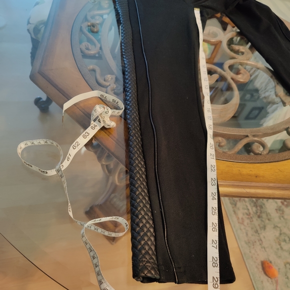 Boom Boom Jeans Black stretchy pants Size XL - Picture 2 of 6